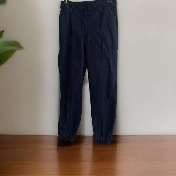 Lululemon XS Men’s Nylon Joggers Tapered Ankle Blue 26 Waist Inseam 26 Rise 9-10 - Picture 1 of 10